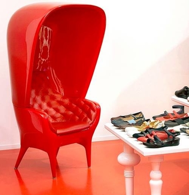 中国 余暇のための帽子様式のガラス繊維の腕の椅子の現代穏かな耐久財FRP サプライヤー