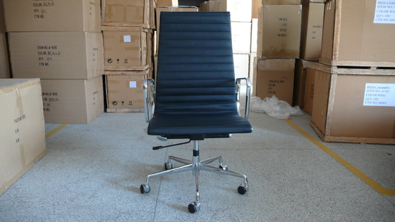 中国 高い背部金属のオフィスの人間工学的の椅子、標準サイズのオフィスの回転イス サプライヤー