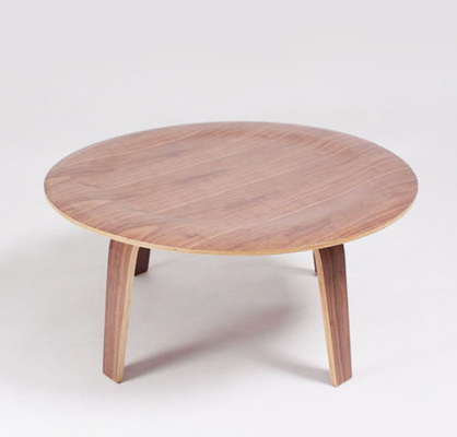 中国 87 * 87 * 42cmのあたりの形成された合板によって形成される合板のコーヒー テーブルのクルミ サプライヤー