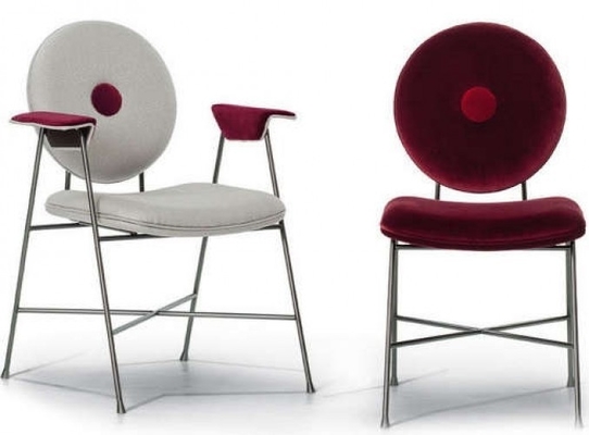 中国 上品に代わりとなる設計のBontempiの家のペネロペのガラス繊維の腕の椅子 サプライヤー