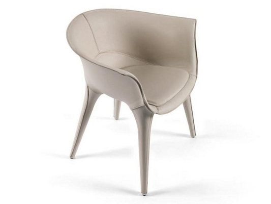 中国 精製された設計明示されている形のDoraleeのガラス繊維の腕の椅子 サプライヤー