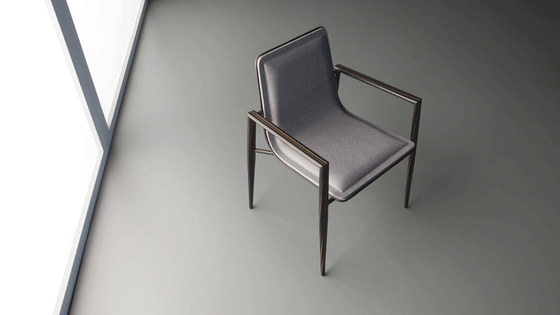 中国 Maxaltoの生地材料のためのAntonio Citterioムサのガラス繊維の腕の椅子 サプライヤー