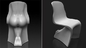 ガラス繊維のファビオノヴェンバーの椅子、人間の定形Casamaniaショールームのための彼女の椅子 サプライヤー
