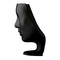 人間の顔のガラス繊維のNemoのマスクの椅子の装飾的な機能92 * 94 * 134cm サプライヤー