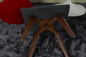 居間のための椅子の高く背部木製の足を食事するスコップの形のガラス繊維 サプライヤー