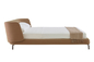 Size Bed FrameホテルのためのModernによって王の装飾されるベッドの生地の寝室の家具 サプライヤー