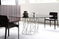Isamuのサイクロンの居間の多色のためにメタル・ベース現代食堂テーブル サプライヤー