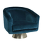 ブラシをかけられたステンレス鋼の旋回装置の基盤が付いている贅沢で心地よい旋回装置のソファーの椅子 サプライヤー
