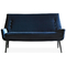 濃紺の生地の家具製造販売業のソファー、ヨーロッパ式現代生地のソファー サプライヤー