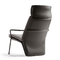 ヘッドレスト75*51*40 Cmが付いている人間工学的のアナスタシアのガラス繊維の腕の椅子 サプライヤー