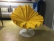 容易なケネスCobonpueの花の椅子/美しいマスタードの黄色の肘掛け椅子 サプライヤー