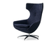 caruzzoの肘掛け椅子の現代革は穏かな椅子の快適な最高背部肘掛け椅子を装飾しました サプライヤー
