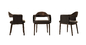 飾る食堂のカスタマイズされたサイズのためのLarziaの贅沢な肘掛け椅子 サプライヤー