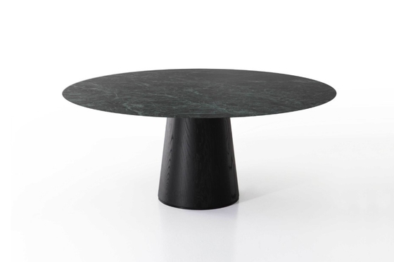 中国 大理石の上のチークの木製のテーブル円形部屋の家具SGSのシンプルな設計60のKg サプライヤー