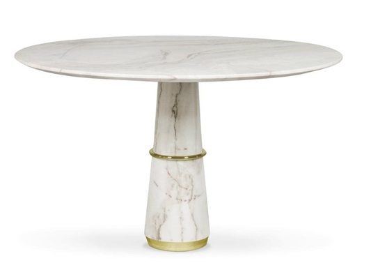 中国 大理石のアグラの現代食堂テーブルの技能および優雅の表示 サプライヤー