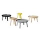 純木のテーブルの簡潔な設計のまわりの小さい側面の円形の金属のコーヒー テーブルMuuto サプライヤー