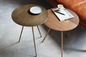 任意色の金属の足のコーヒー テーブル、家の家具の金属の足のコーヒー テーブル サプライヤー
